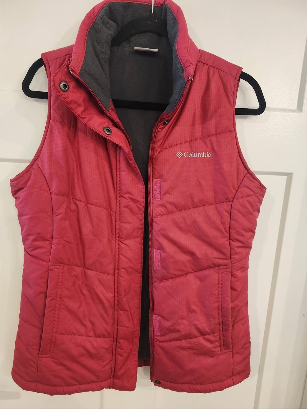 Columbia Women's Coral Pink Quilted Insulated Vest